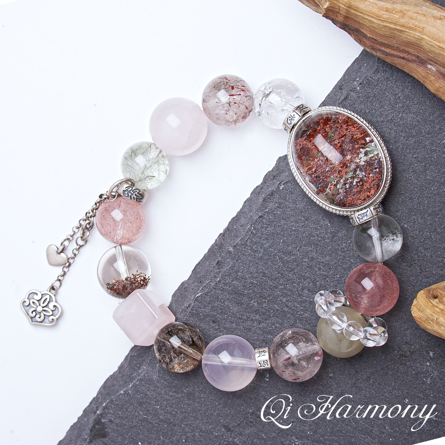 [Love ande peace]Garden Quartz bracelet