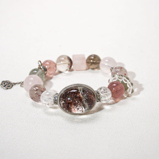 [Love ande peace]Garden Quartz bracelet