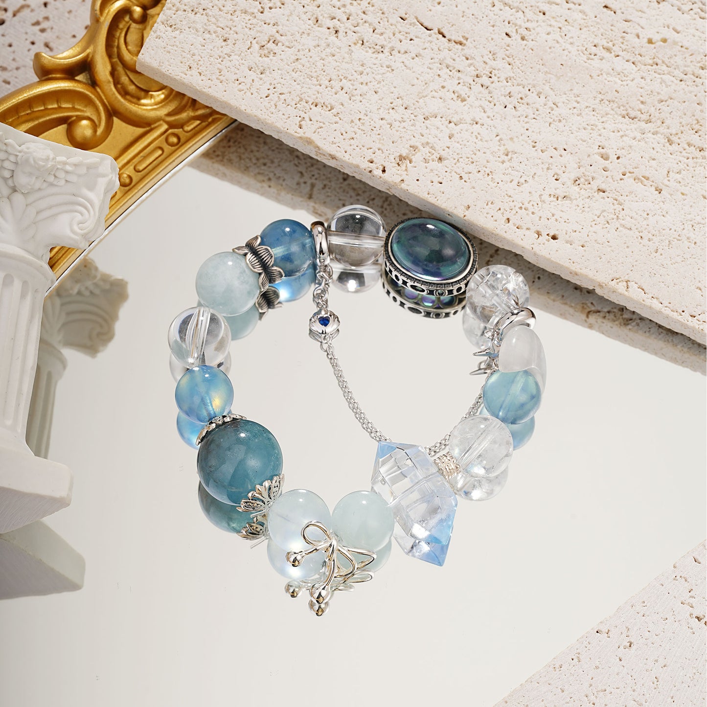 [Healing] Blue Crystal Bracelet