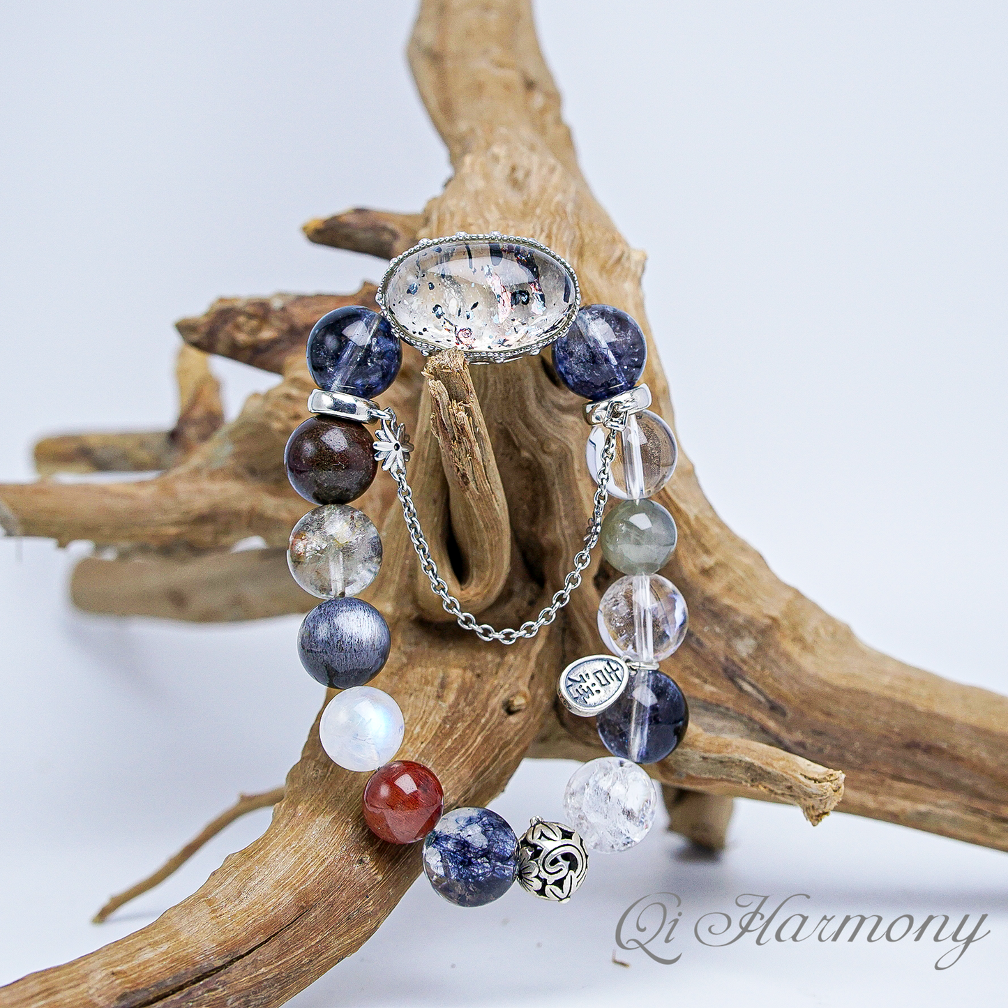 [Revitalization]Flower mica crystal bracelet