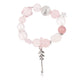 [LOVE]Pink Star flower Quartz Bracelet