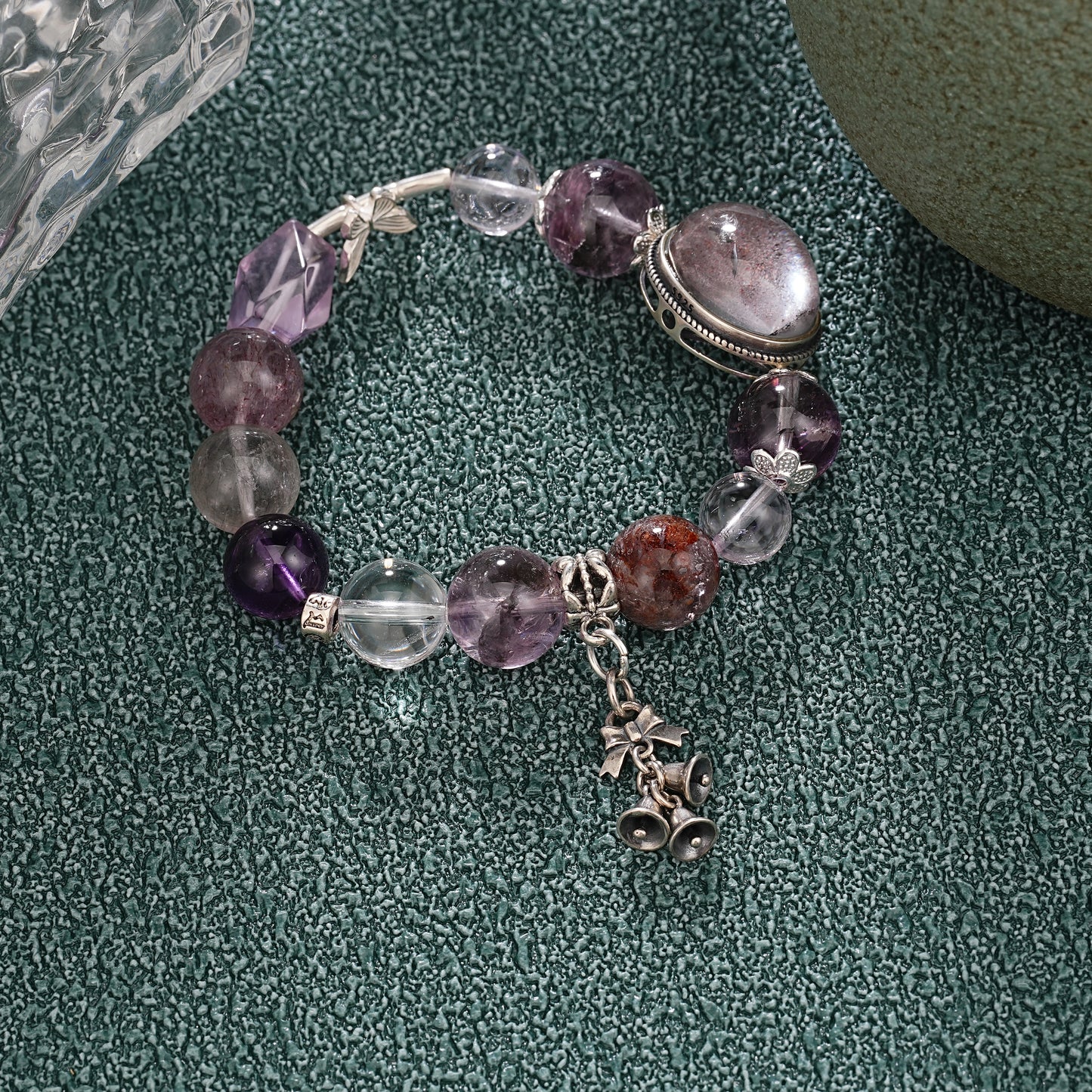 [Power]Strengite Amethyst  Bracelet