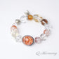 [Clearing Emotions]Red rabbit hair  Quartz Bracelet