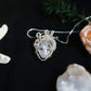 Handcrafted Heart-Shaped Crystal Pendant Necklace