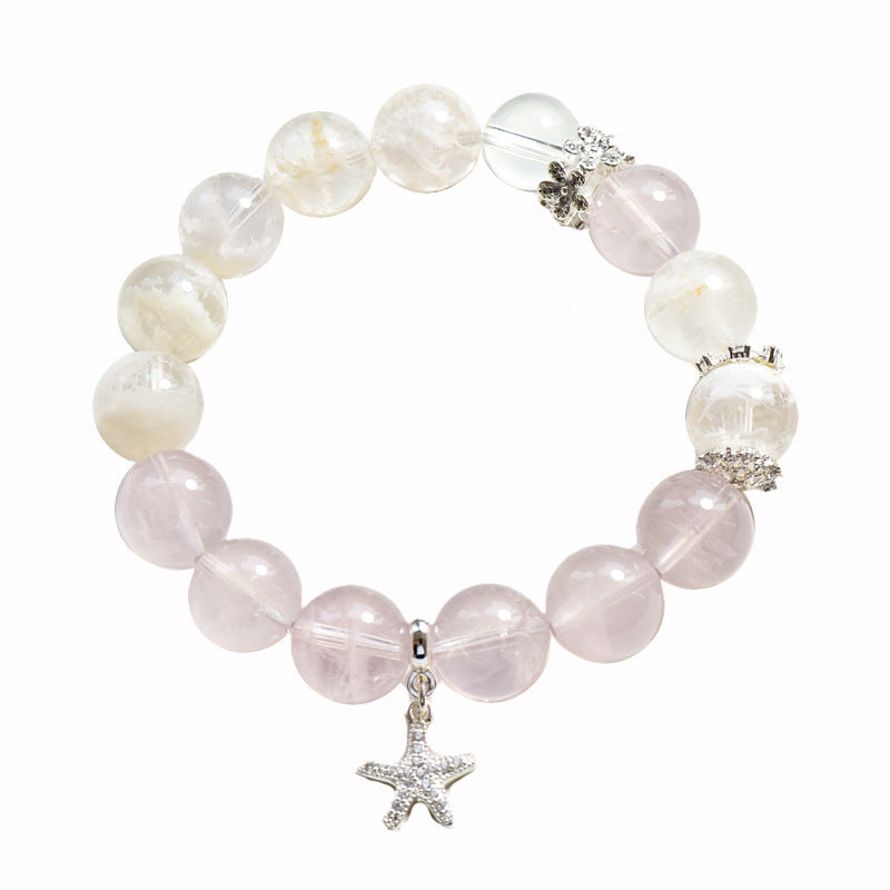 Pink crystal white phantom bracelet