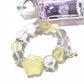 Lemon yellow citrine nine tailed fox Carving bracelet