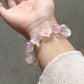 Pink crystal Heart bracelet