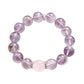 Amethyst and Pink crystal bacelet