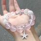 Pink crystal white phantom bracelet