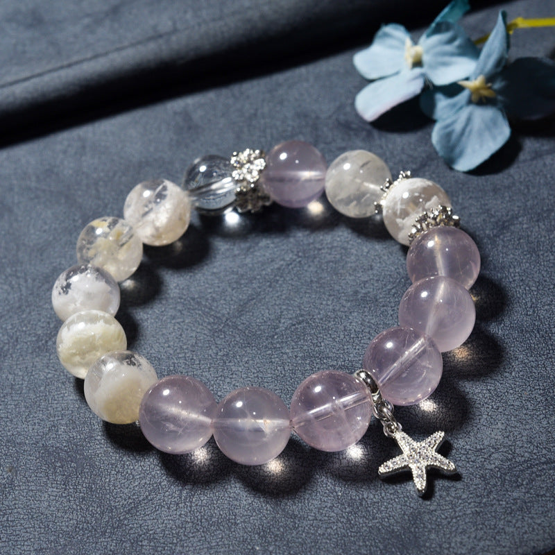 Pink crystal white phantom bracelet